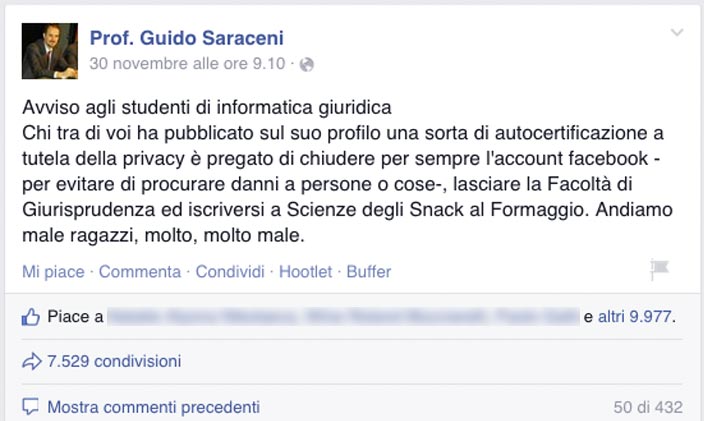 Prof. Guido Saraceni
